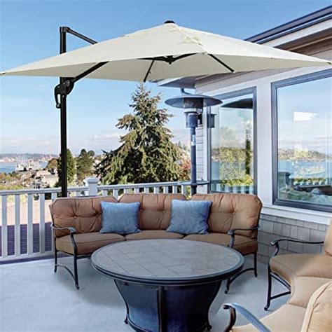 outsunny parasol|Outsunny 2.5 x 2.5m Patio Offset Parasol Umbrella Cantilever .